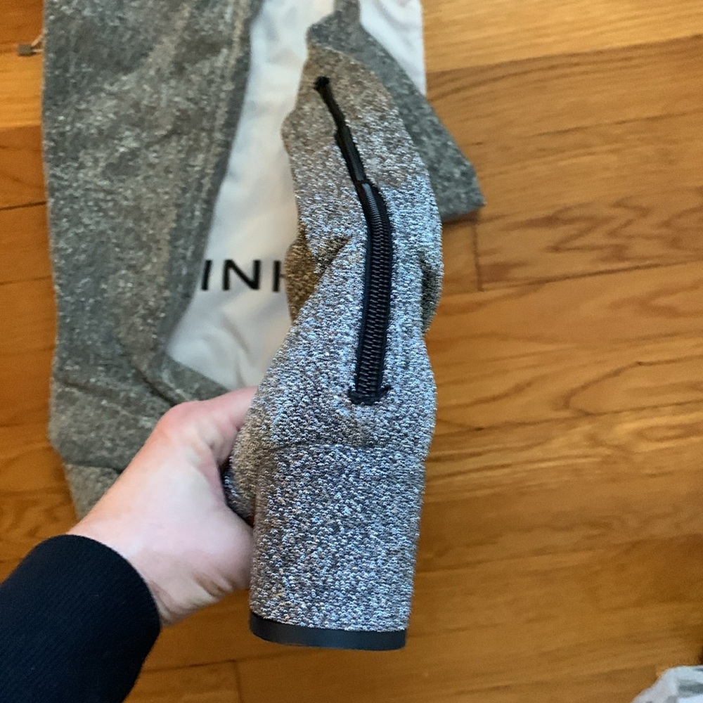 PINKO over the knee boots silver glitter 38 - Picture 2 of 3